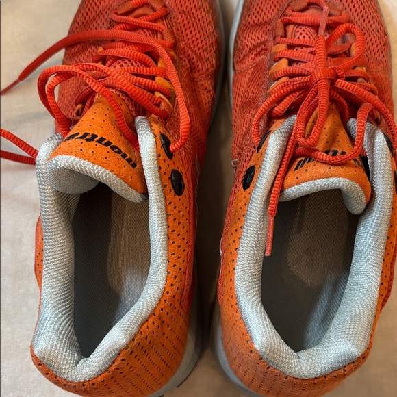 Montrail Trail Running Men’s Shoe Size 11.5 Orange Excellent Used Condition - Picture 8 of 10